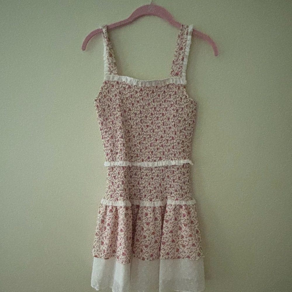 Sale! New Shabby Chic Floral Smocked Dress